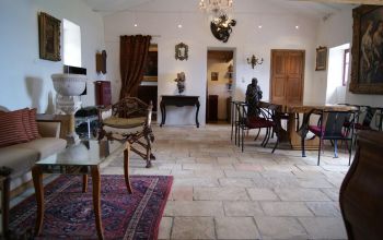The sitting area