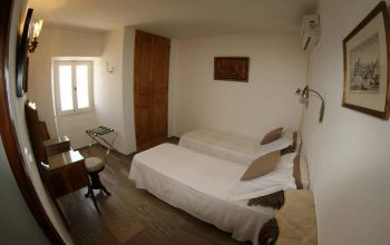 The guest bedroom of the master suite