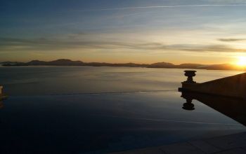 The pool in the sea