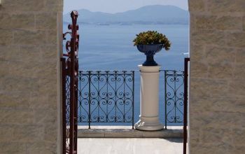 Entrance to the terrace