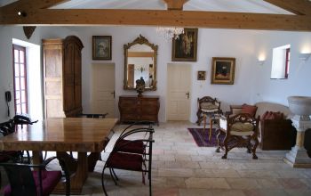 The sitting area