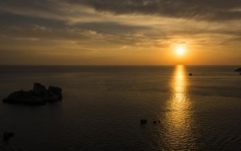 Just sunset! A wonderful sunset at the west side of Corfu