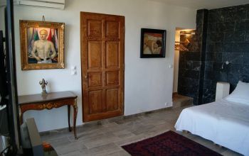 The bedroom of the Master Suite